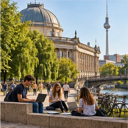 Illustrative scene representing Germany